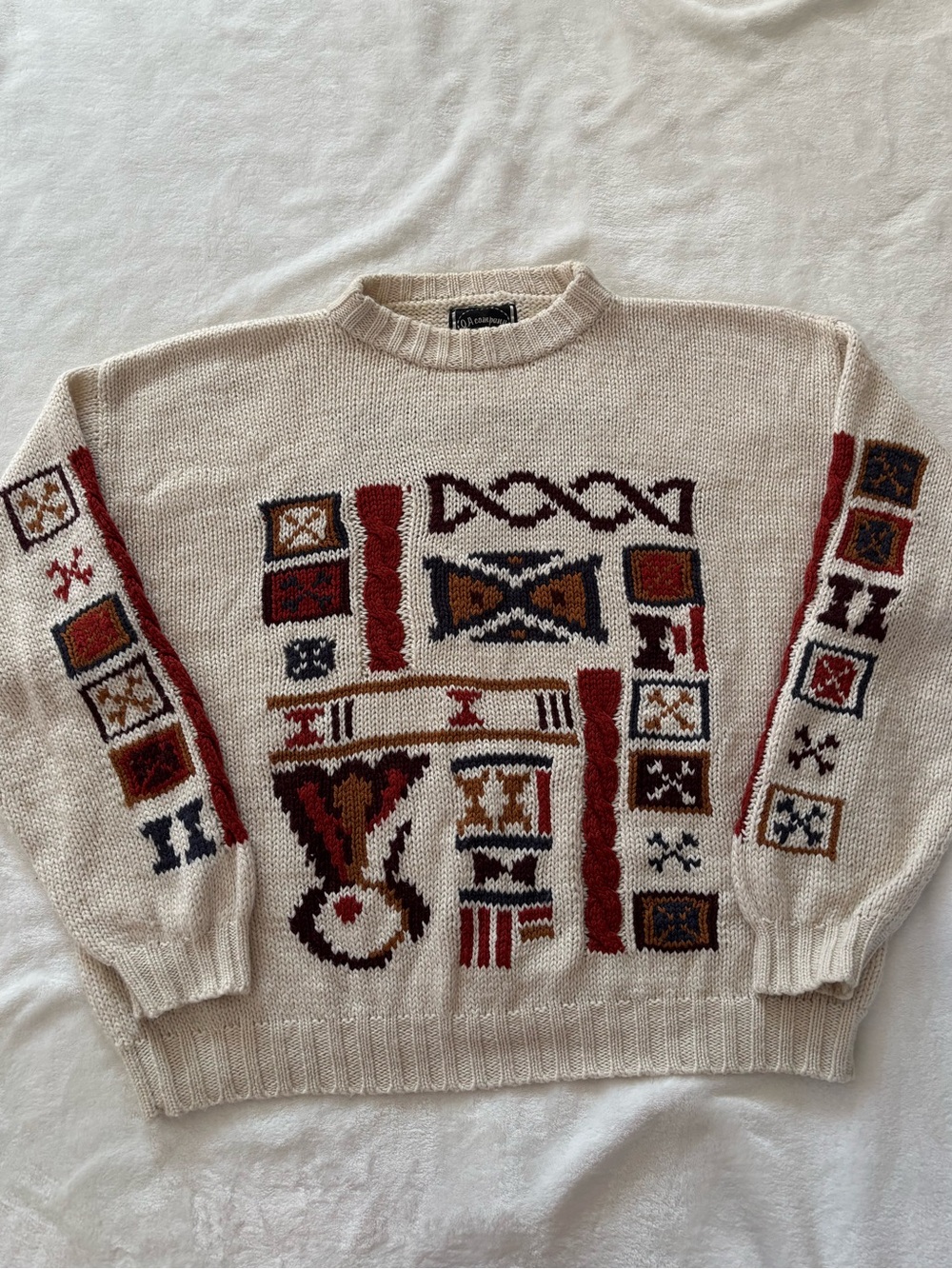 Vintage wool blend sweater